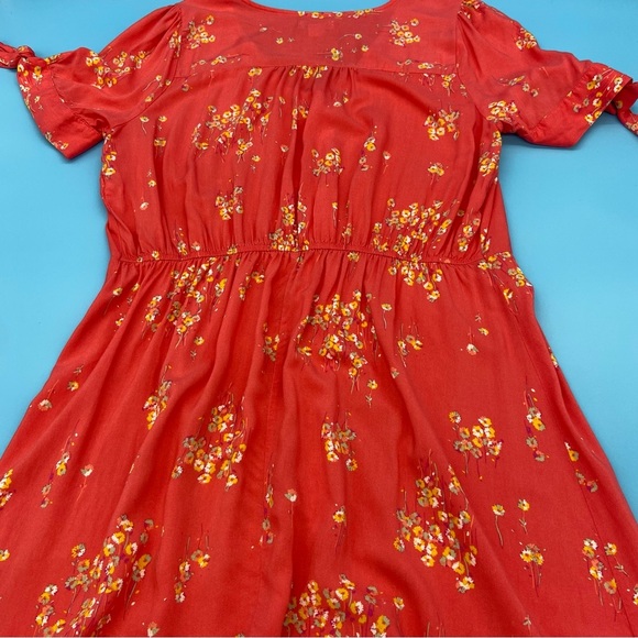 Peyton & Parker Women’s Short Sleeve Floral Button Down Maxi Dress Size XL - Picture 6 of 10